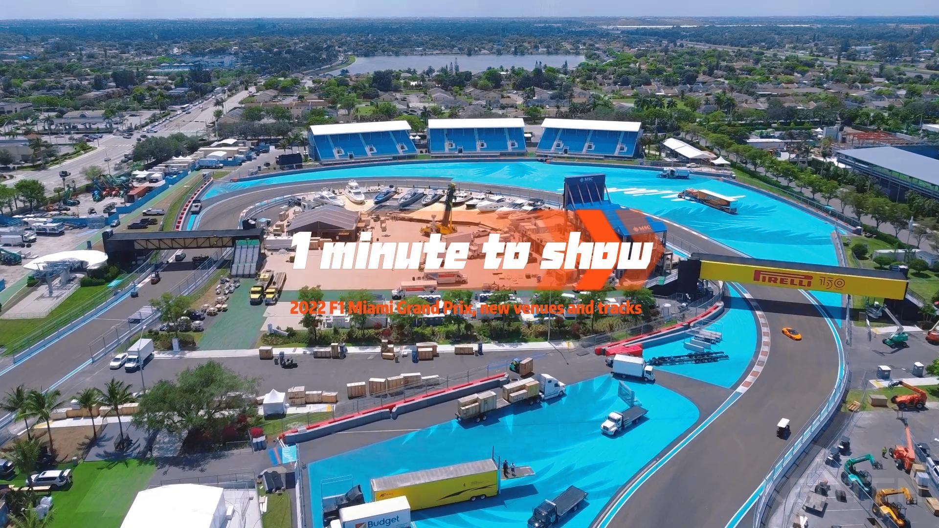 1 minute to show you the 2022 F1 Miami Grand Prix - outdoor sports tent