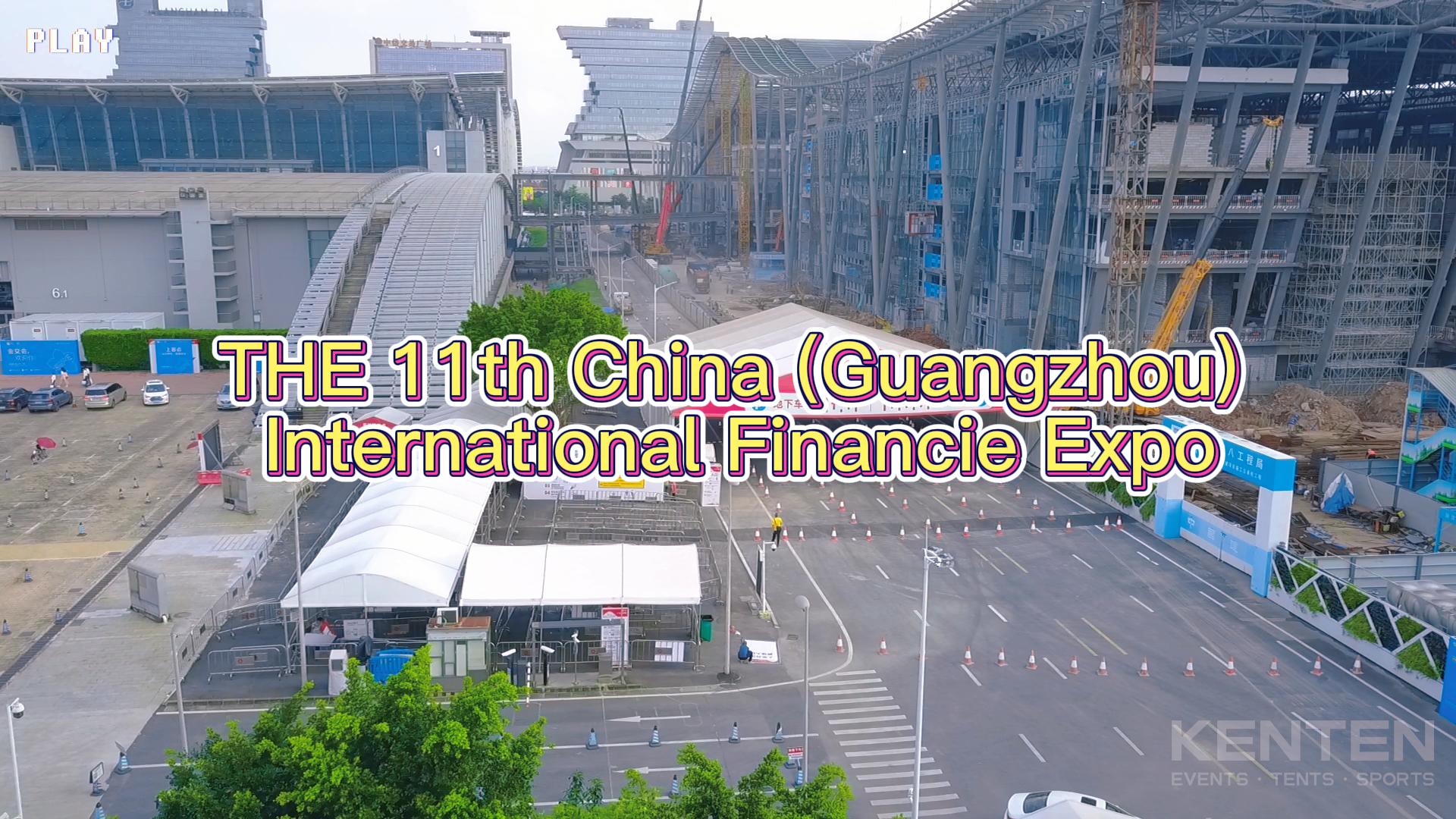 THE 11th China International Financie Expo 2022 - Tent Case Video