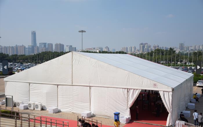 25mx20m lighting exhibition entrance security tent