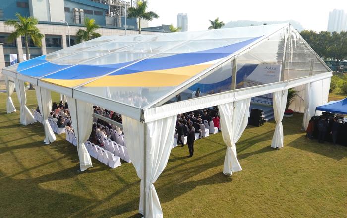 20m Type A Transparent Tent for Events