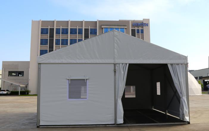 small aluminum alloy structure tent - product video