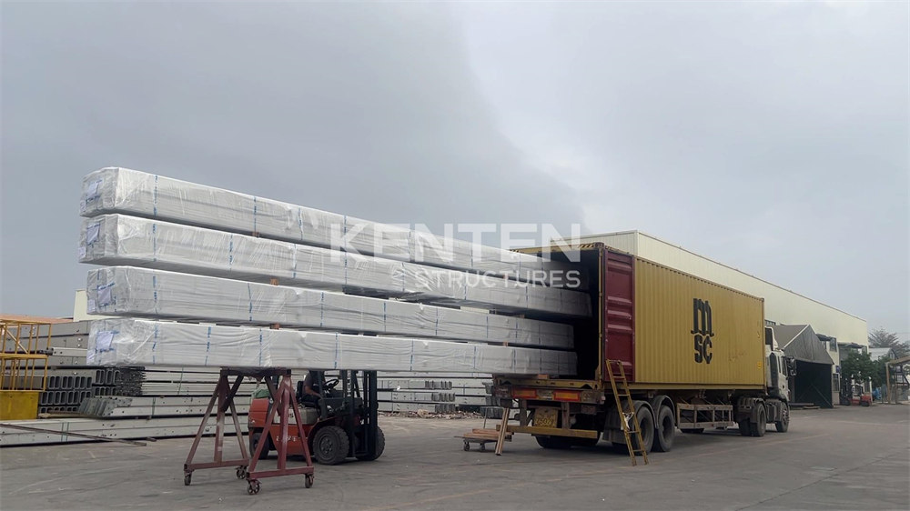 Aluminum alloy structure tents are being shipped