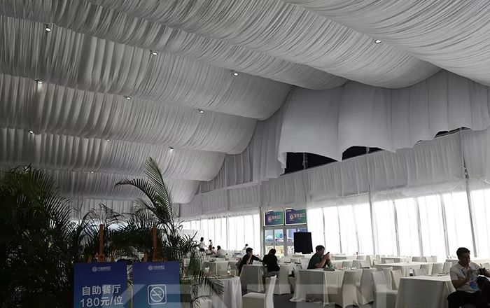 Catering Tents and Security Check Tents Project at the 15th Zhuhai Airshow
