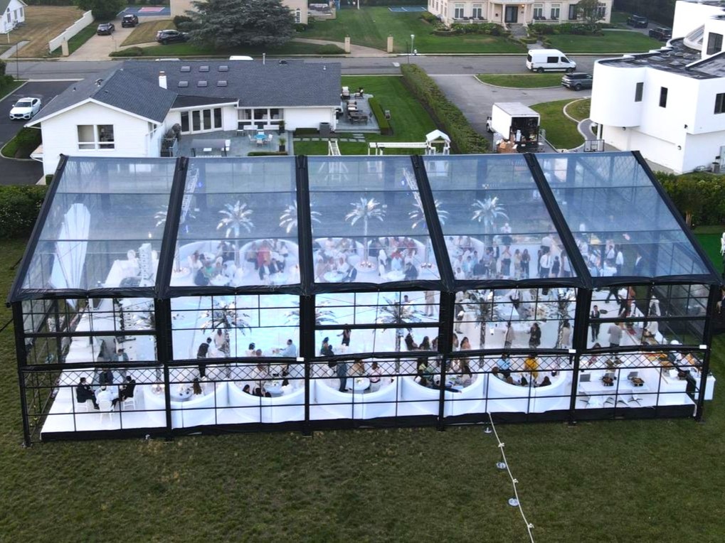 15m x 25m Atrium Tent Project | Luxury Wedding Tent Case in the USA 15m x 25m Atrium Tent Project | Luxury Wedding Tent Case in the USA