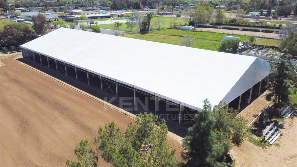 Atrium Structure Tent for indoor equestrian events
