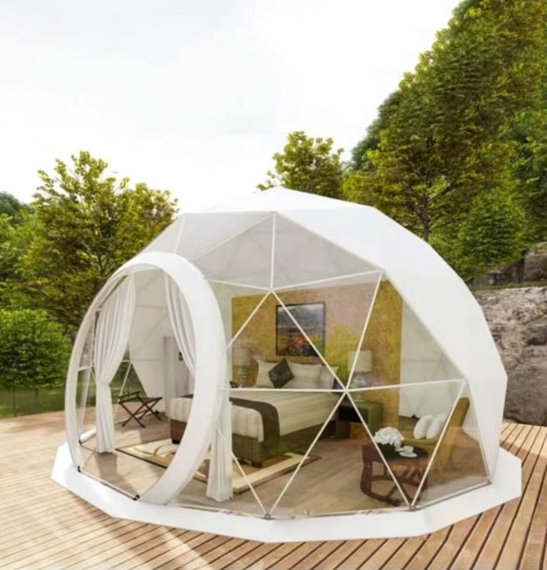 outdoor transparent plastic tents hotel