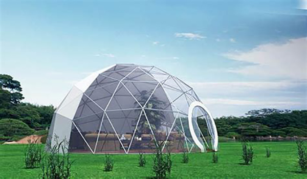 custom PVC luxury transparent igloo geodesic dome tents