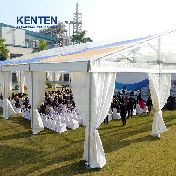 custom premium quality PVC fire prevention wedding party marquee tent for event