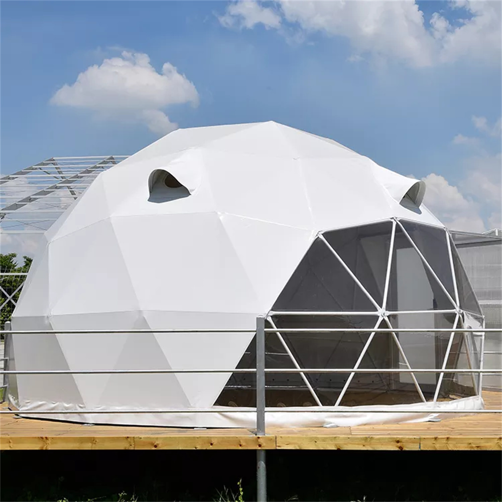 6m  geodesic eco winter igloo hotel house tent
