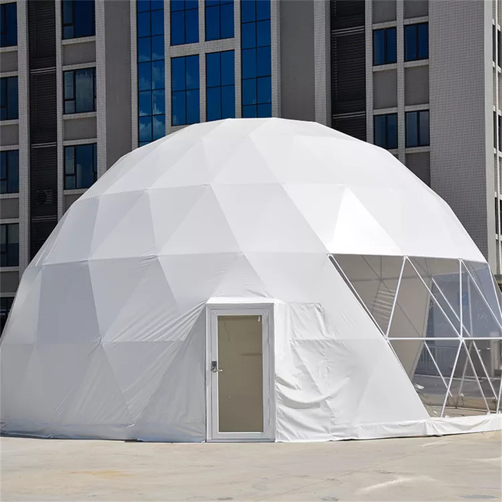 7m  geodesic eco winter igloo hotel house tent
