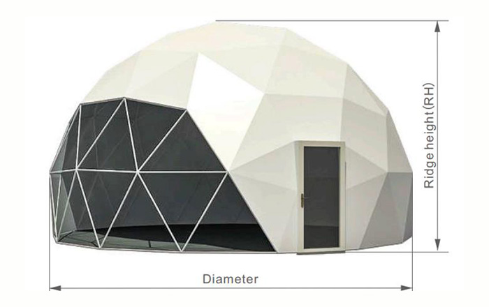 9M x 4.5M Dome Tent