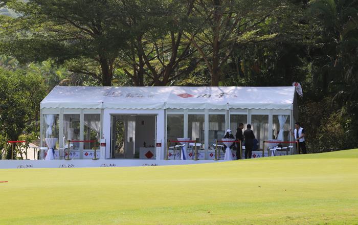 6m x 15m Golf Viewing Tent - Sport Tent