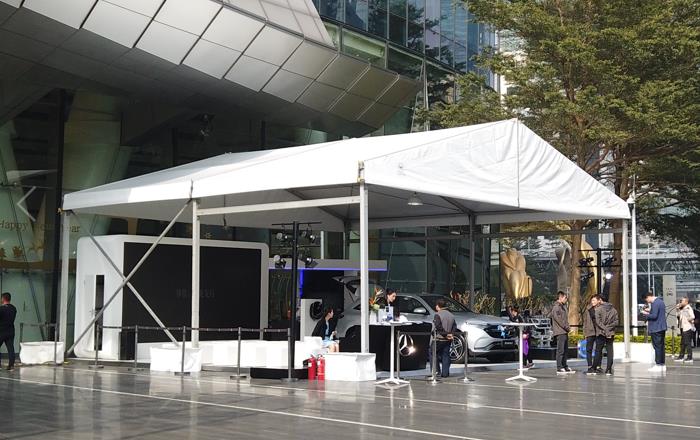 6m x 6m Event Tent - New Car Launch