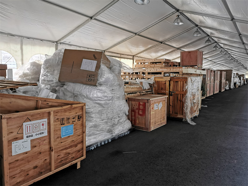 15x135m warehouse tent - 2