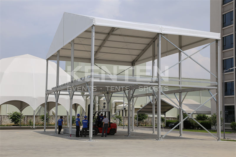 Multi-function Clear Span Two Story Structure Tent