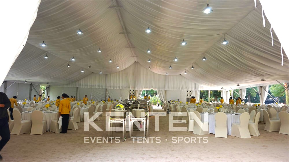 30m x 30m Large White Event Tent