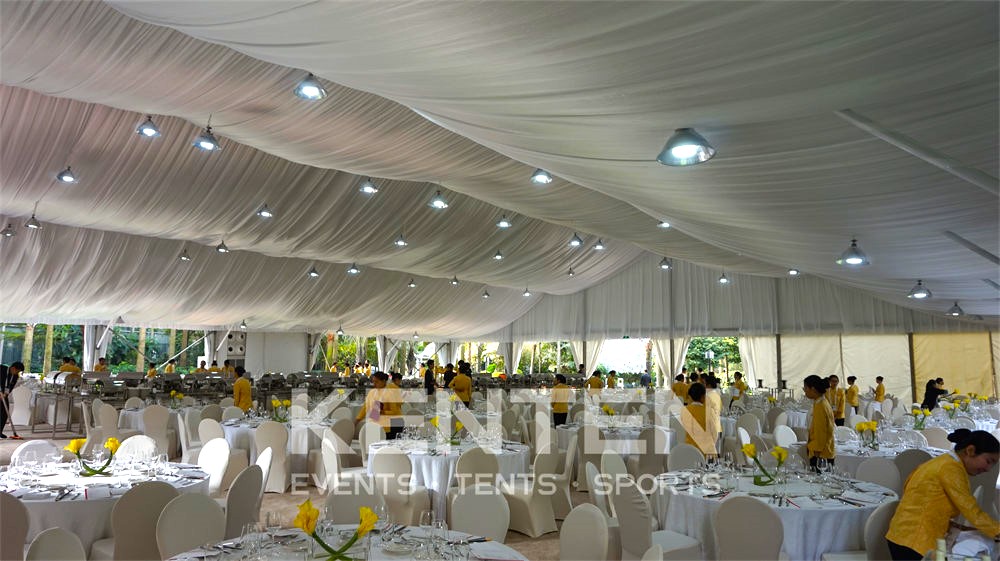 30m x 30m Large White Event Tent-3