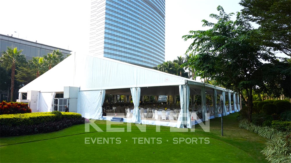 30m x 30m Large White Event Tent