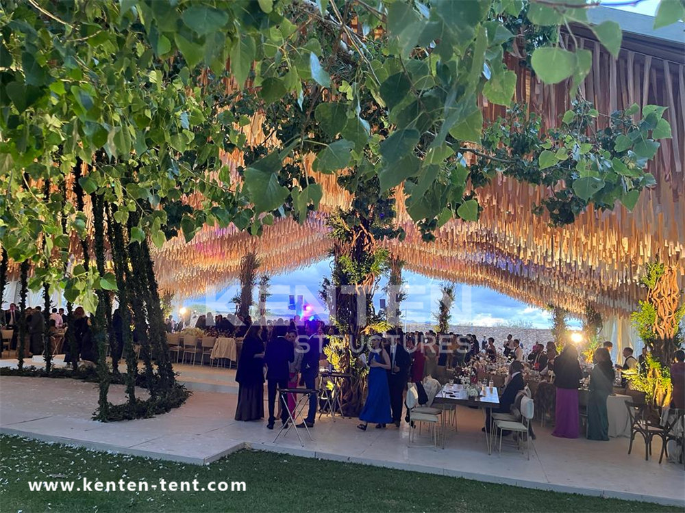 30mx30mx4.5m Curved Tent - event party
