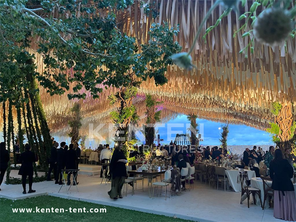 30mx30mx4.5m Curved Tent - event party