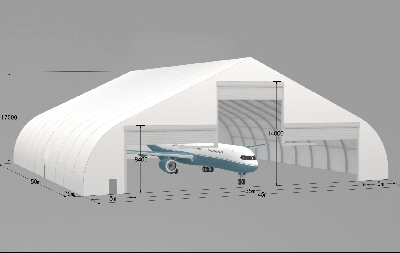 Aircraft Garage Tent