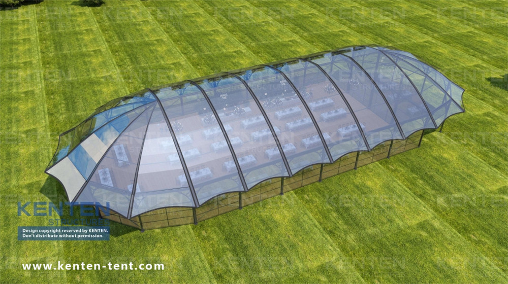 Atrium Tent | Black structure tents -2