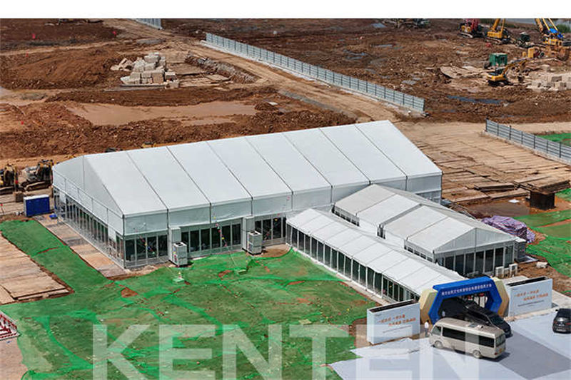 25x40m large event tent with glass wall