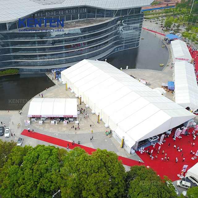 Custom White PVC Waterproof Trade Show Tent