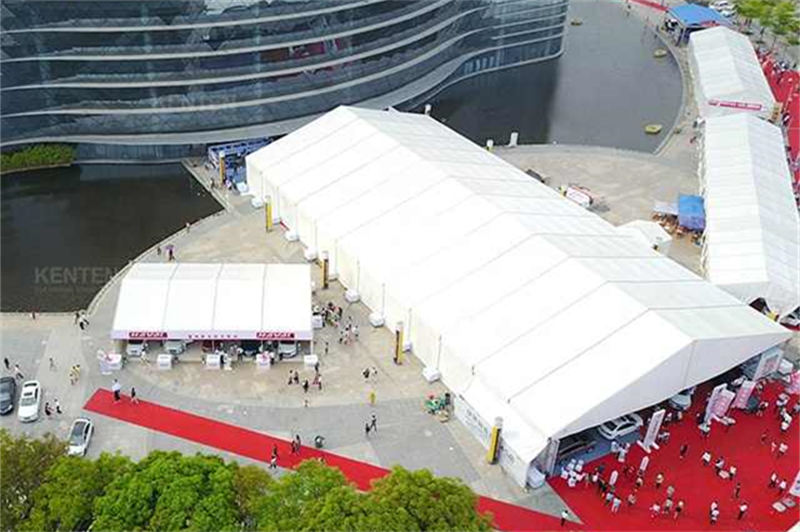 Factory Made Custom White PVC Waterproof Trade Show Tent