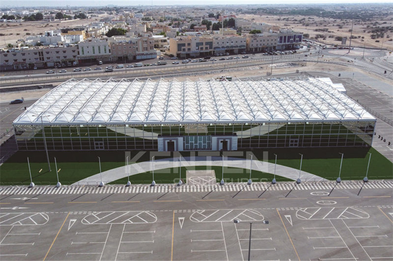 Custom Outdoor Exhibition Pyramid Structure Tent