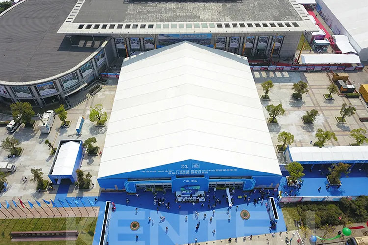 Modular exhibition tent | Outdoor exhibition tent with fire and weatherproof function