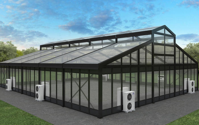 20m x 25m Atrium Tent with Air Conditioning System