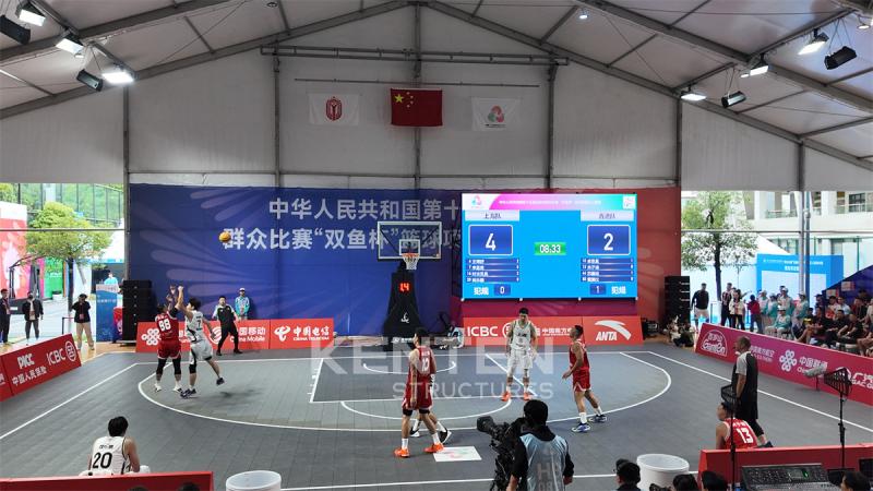 Basketball Tent Hall - Temporary Sports Facility