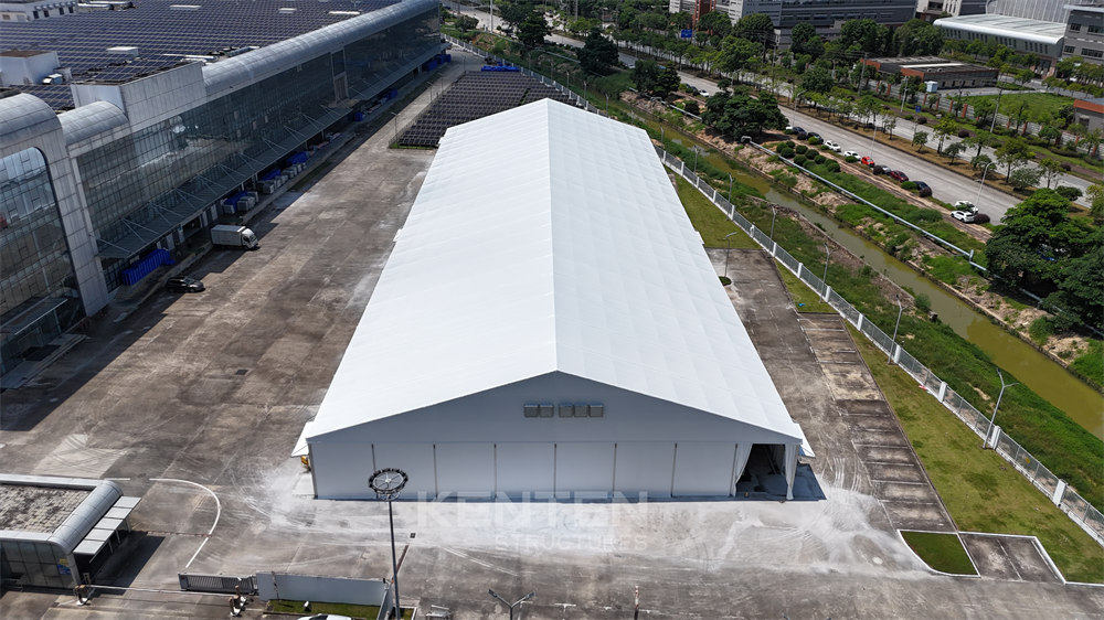 40x110m Warehouse Tent | 4,400m² Clear-Span Industrial Storage 40x110m Warehouse Tent | 4,400m² Clear-Span Industrial Storage