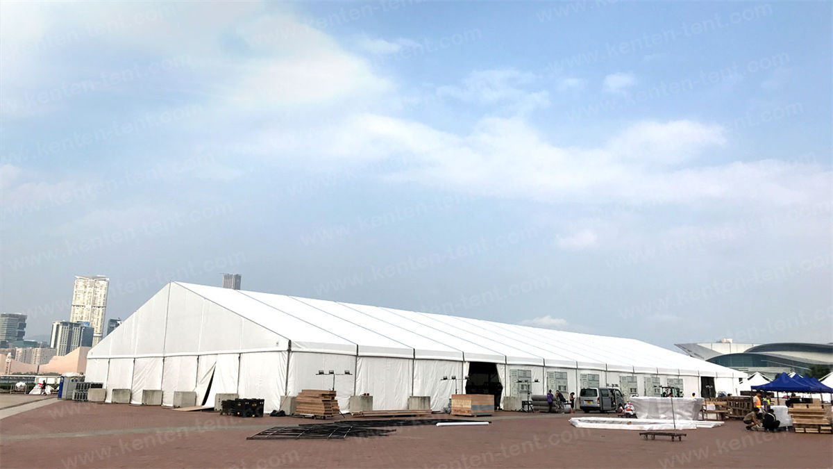 Large event tent in HongKong