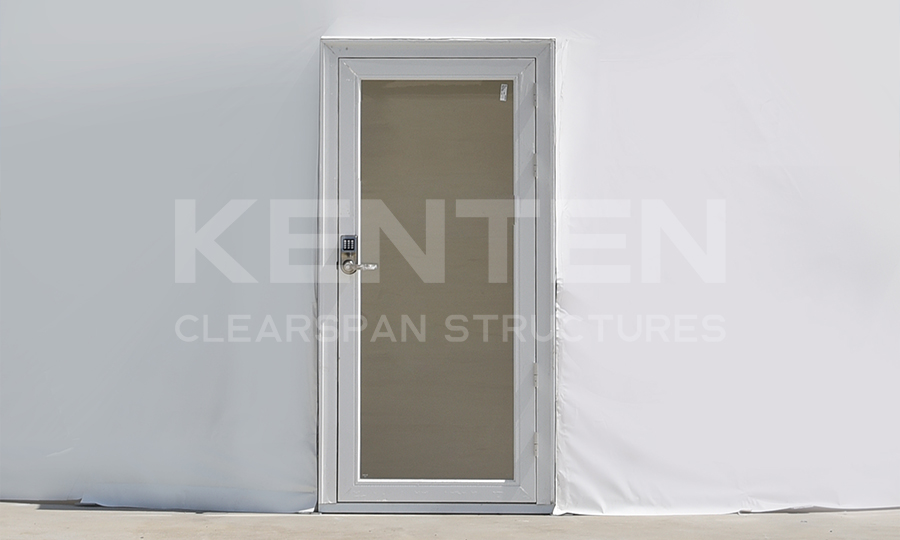 Single Glass Door - tent Optional Accessories
