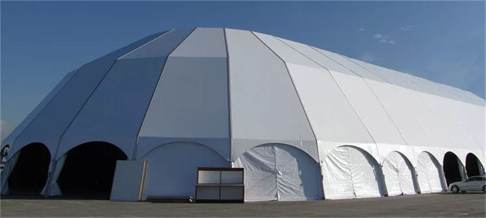 Customized 3m-80m  Aluminium Big igloo Tents Large Marquee