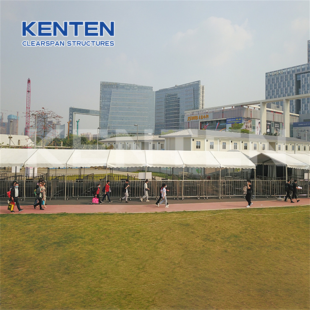 Support customized security inspection tents for Outdoor Exhibition