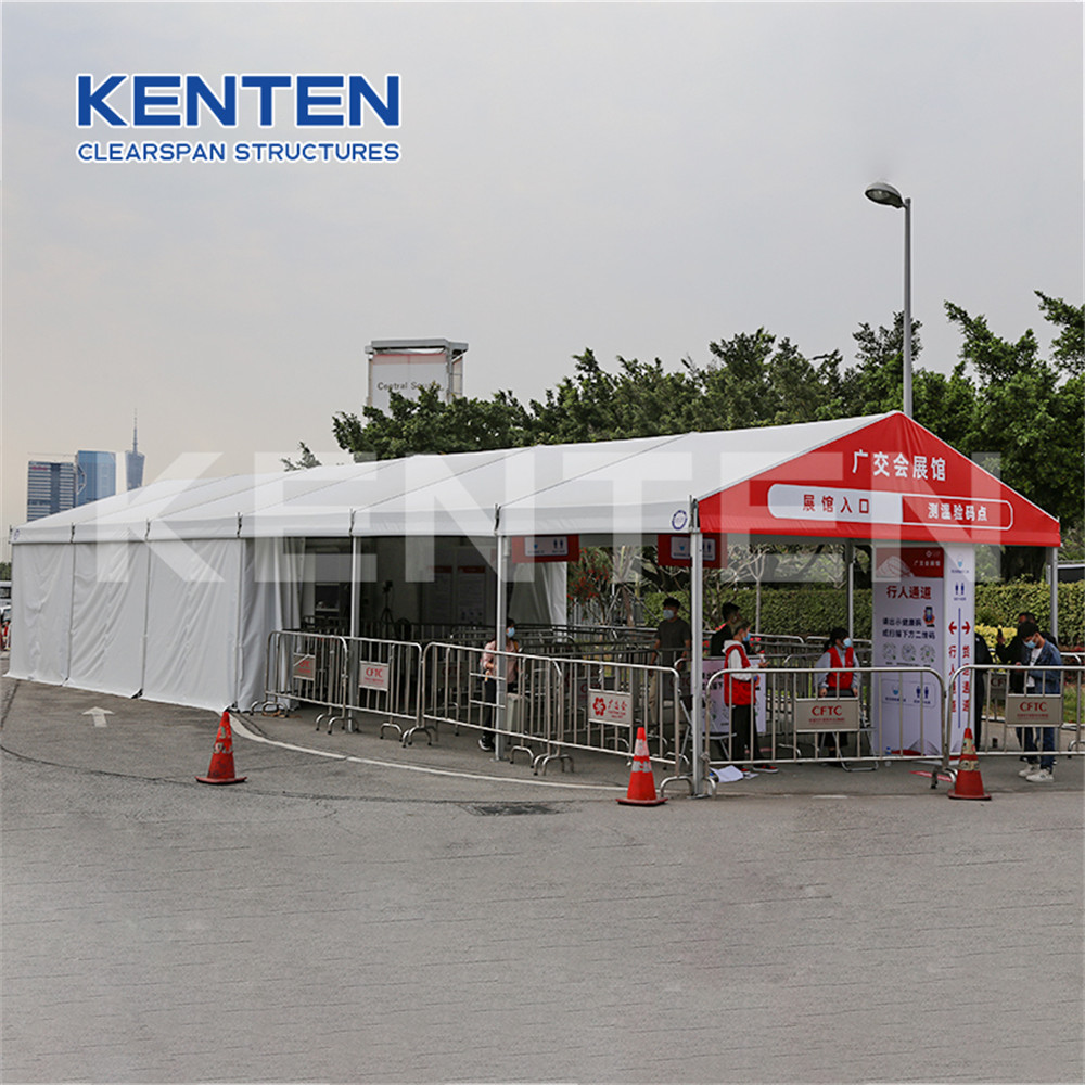 Support customized security inspection tents for Outdoor Exhibition