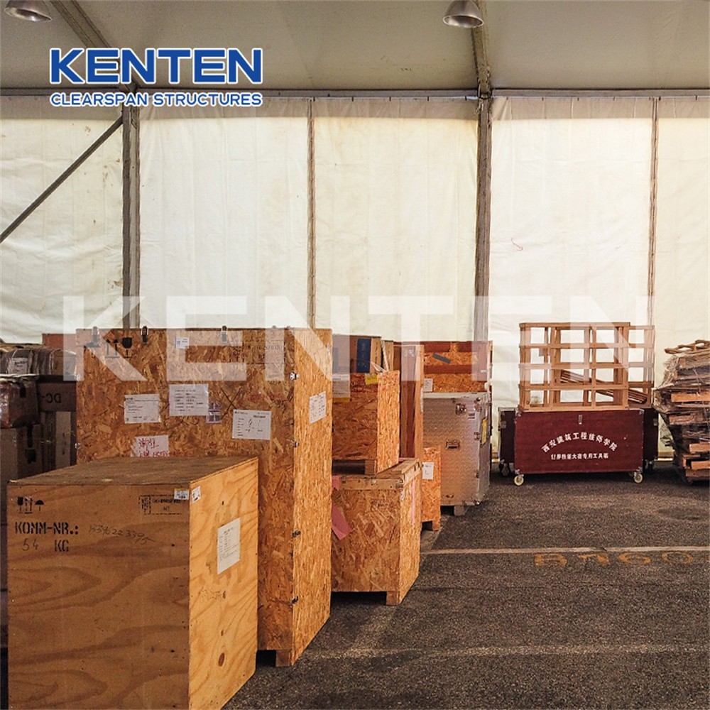 Express logistics industry outdoor temporary warehouse tents for sale