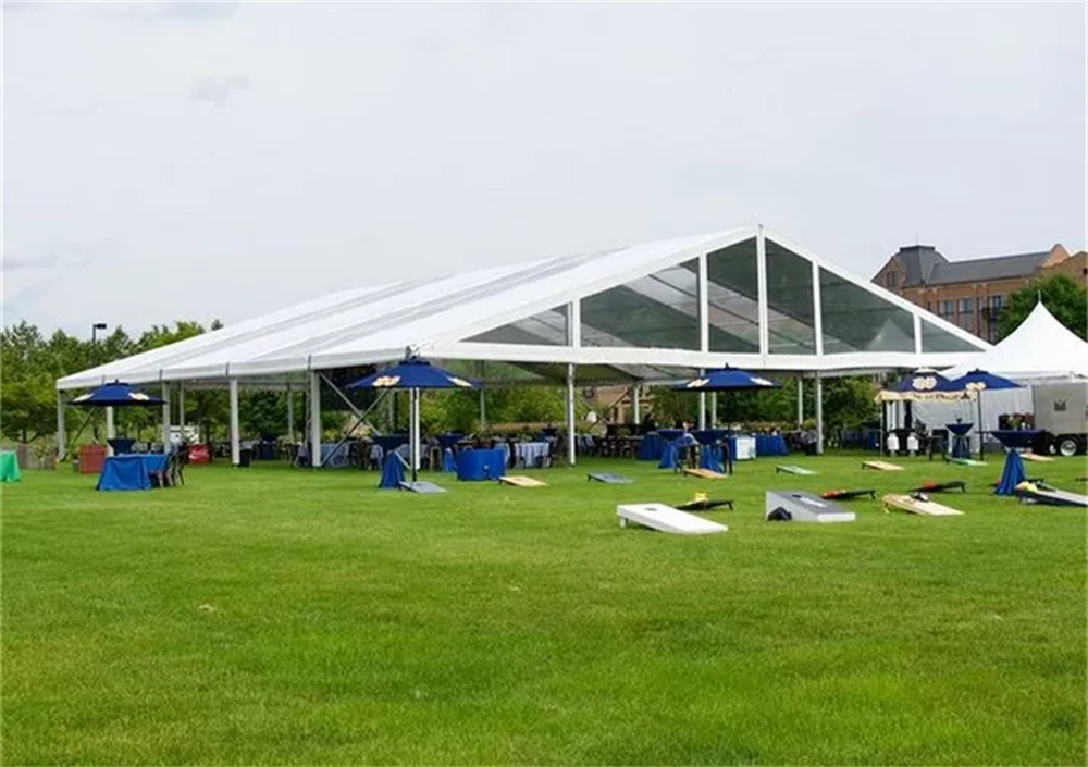 Customized cheap large pvc event tent 60x30, 10x20 suitable for 150 people event