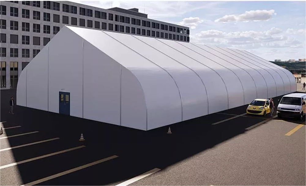 White large transparent all-weather tennis court tent-stadium tent