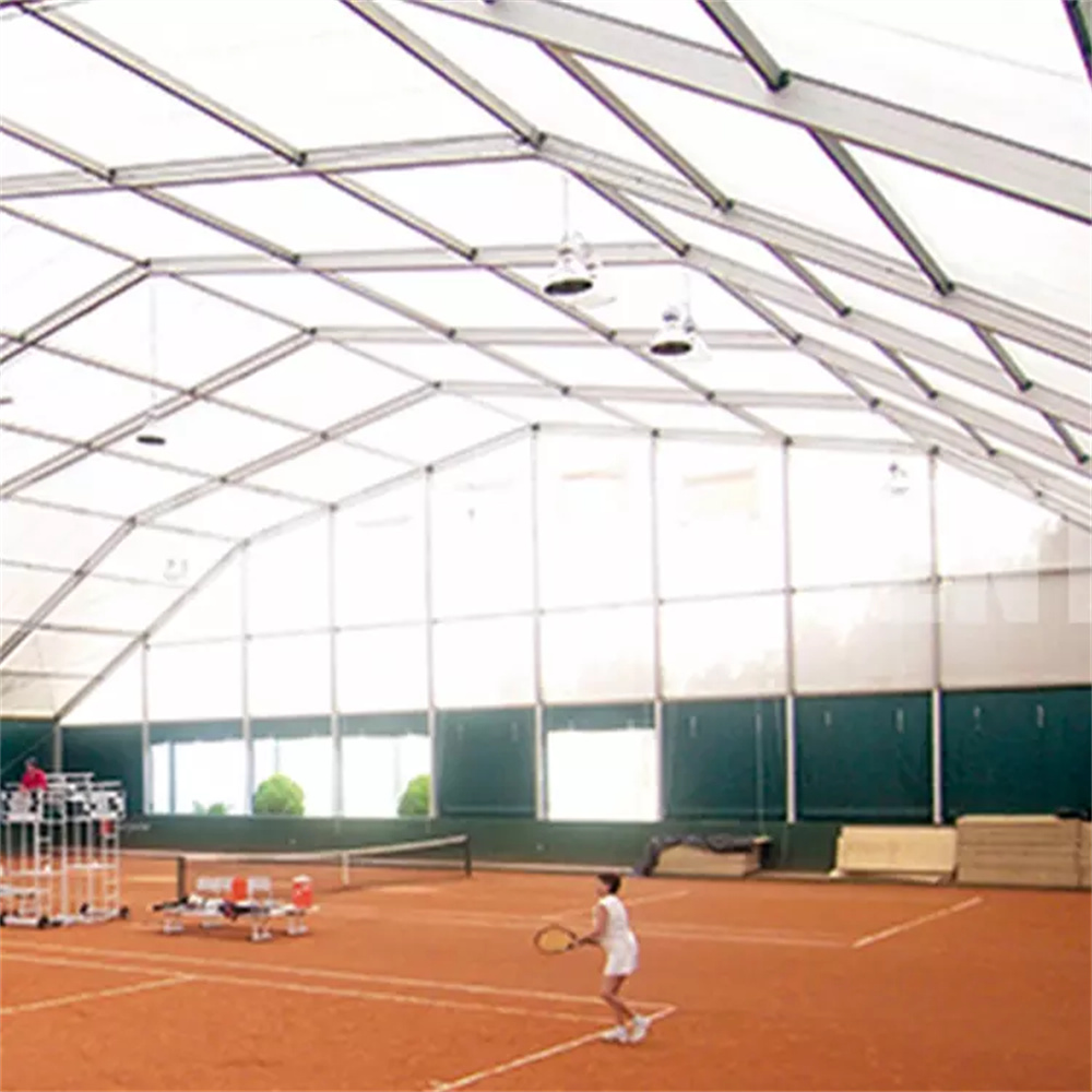 White large transparent all-weather tennis court tent-stadium tent