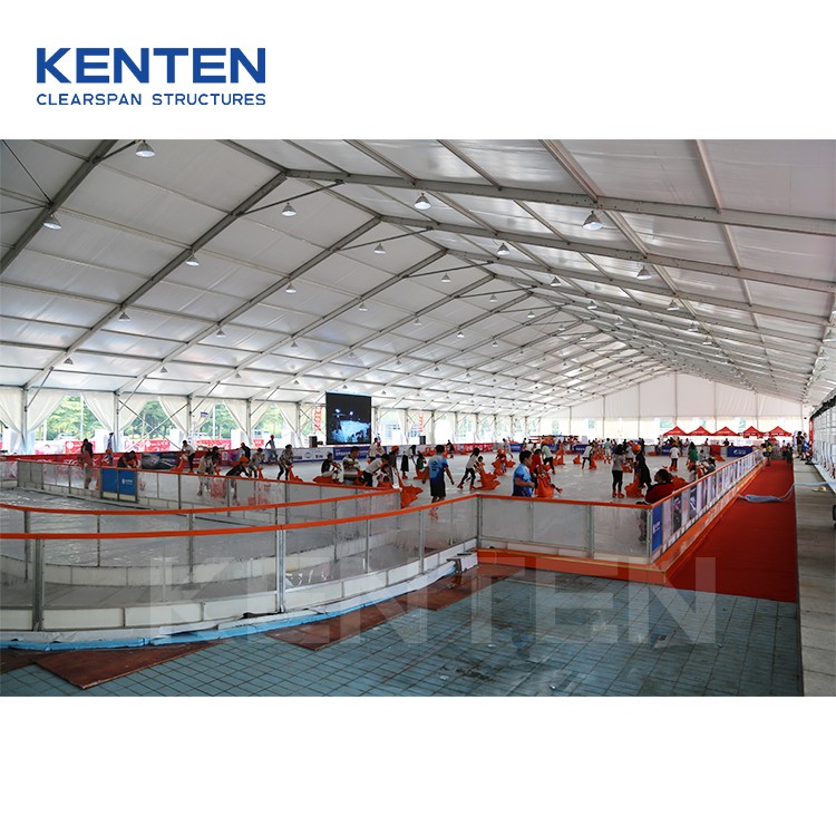 Customized Large Size Outdoor Sports Aluminum Alloy Ice Rink Tent