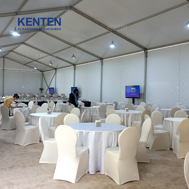 stretch tent waterproof wedding party white 20x30m marquee fame tent