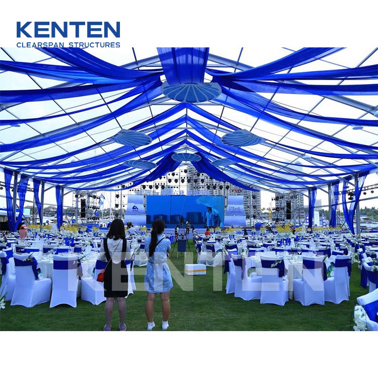 40 x 60 clear top roof pvc proof tents cover party outdoor luxury event tent