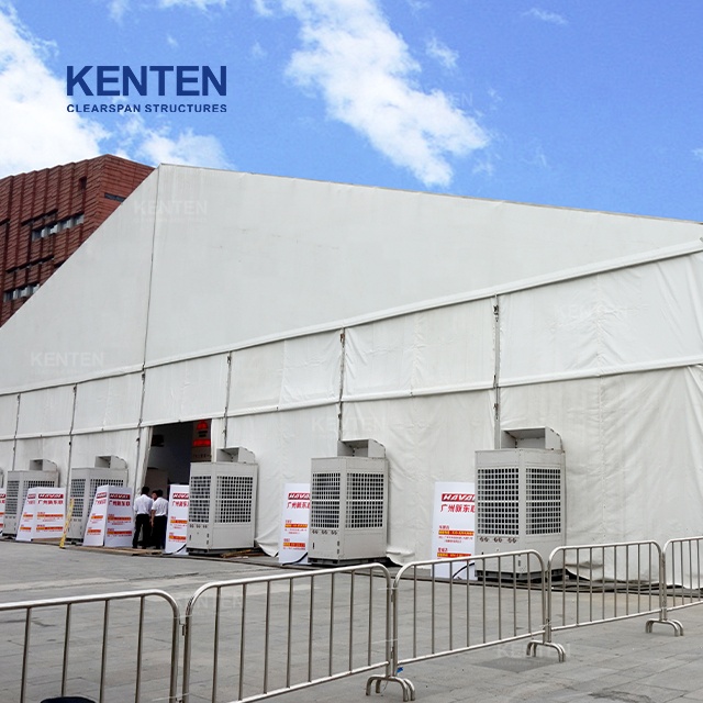 Heavy duty large trade show tent commercial exhibition marquee tent