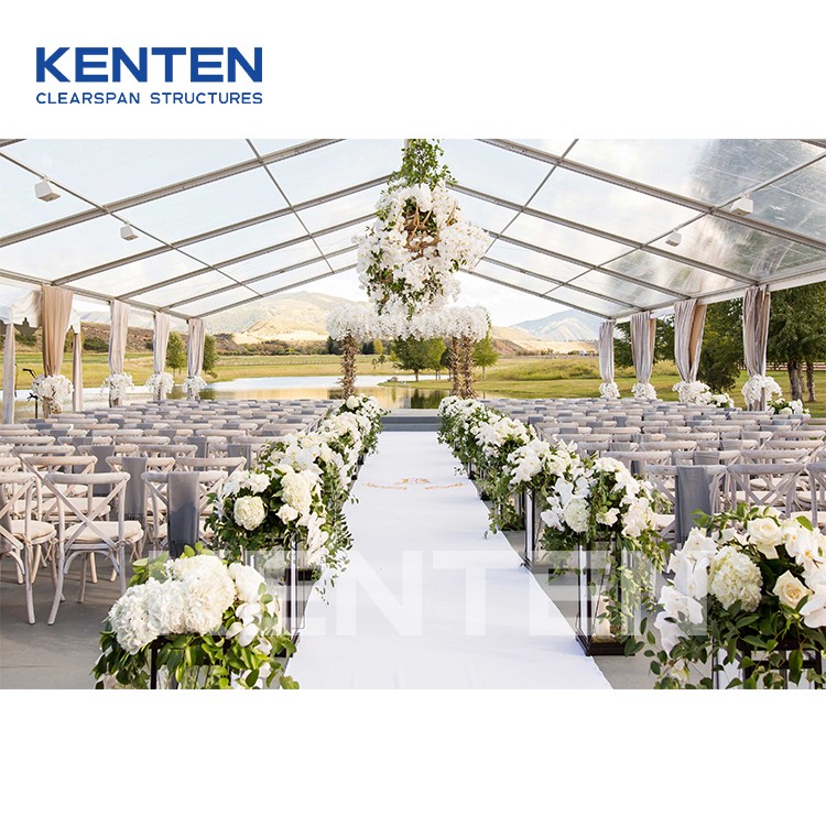 Large white or transparent luxury wedding tents for sale
