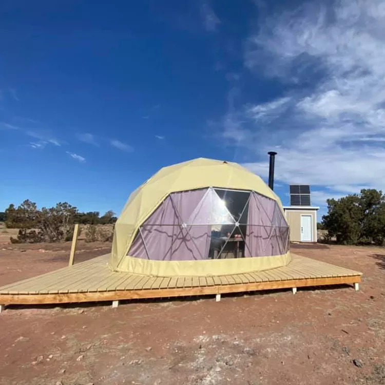 manufacturer 5m 7m 10m geodesic diameter geo house canvas rest shelter tent