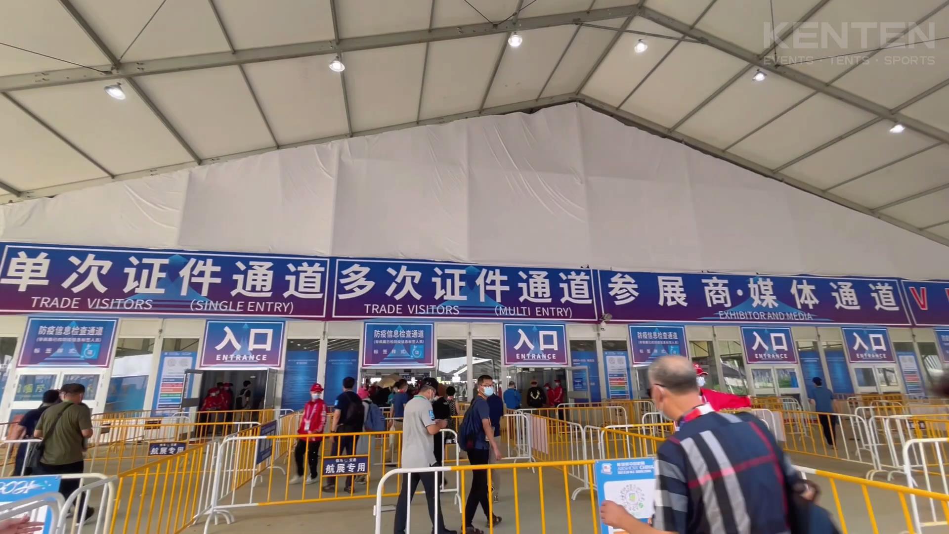 China Zhuhai Air Show - Exhibition Tent Case